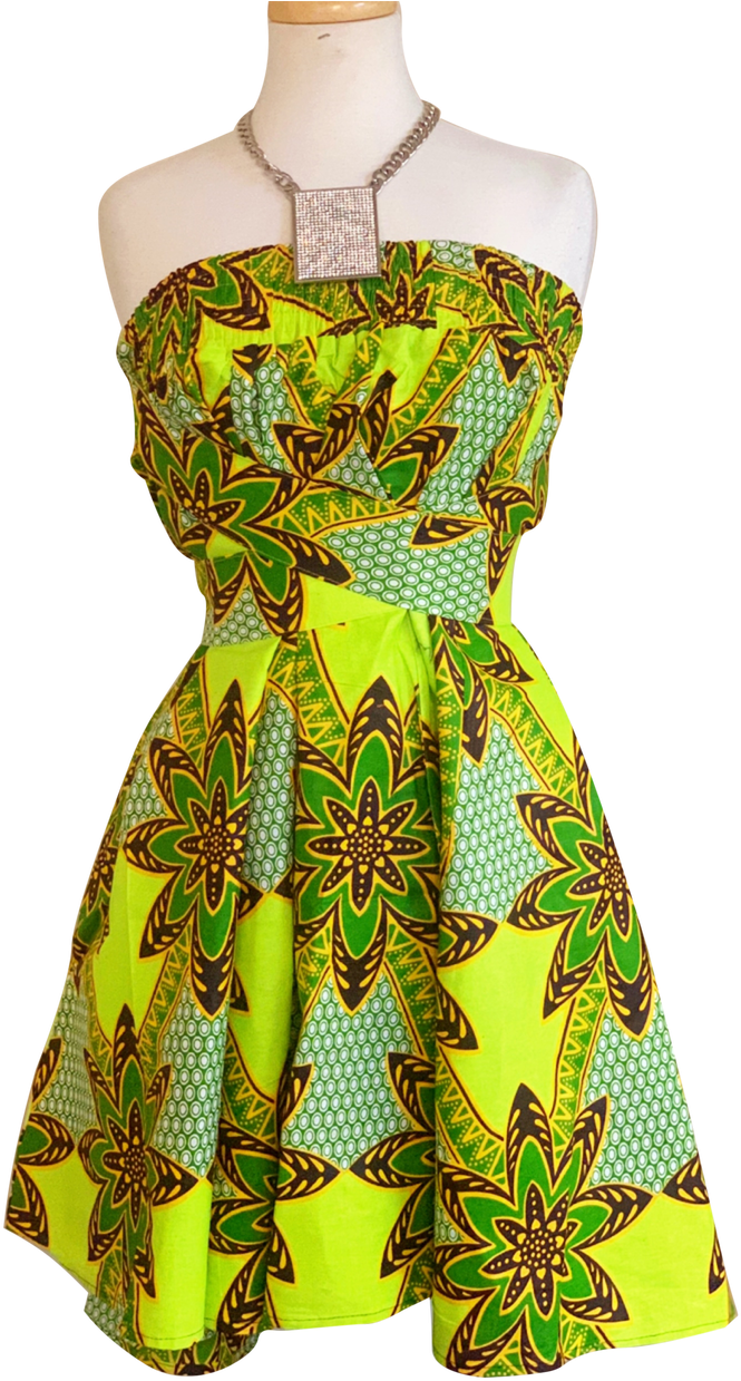 A Twist Of Lime - Day Dress (960x1280), Png Download