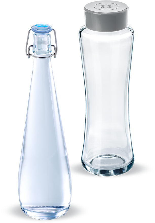 Brita Dispenser Wave, Twist & Swing Bottles Range - Glass Bottle (1024x1024), Png Download