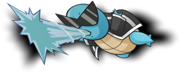 Squirtle X Squad Full Sticker - Graphic Design (600x600), Png Download