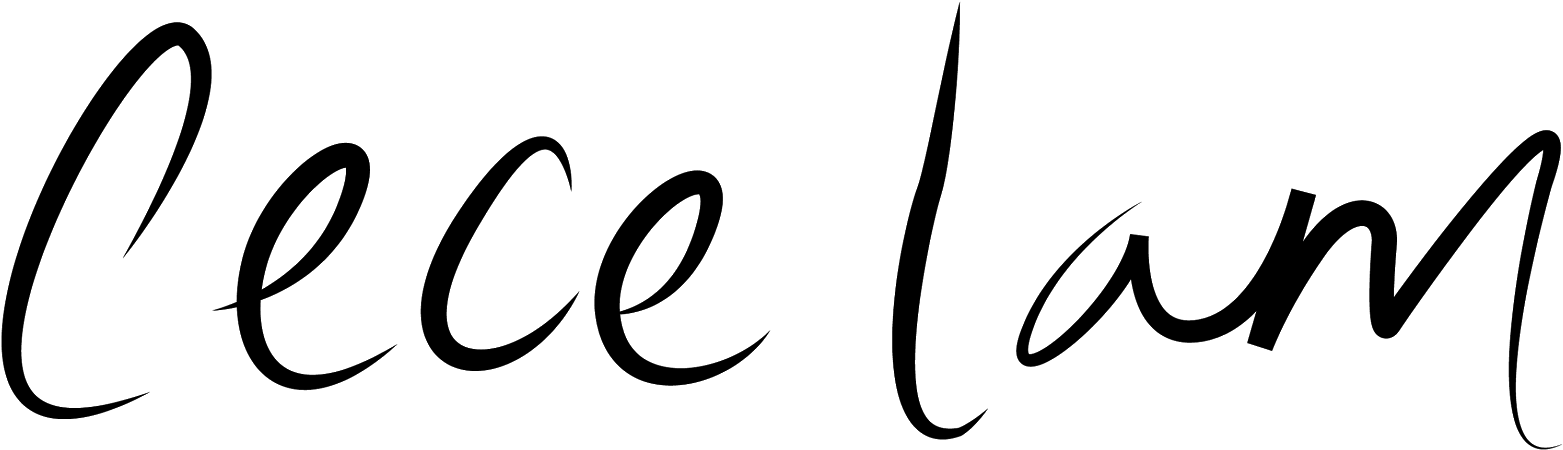 Cece Lam - Calligraphy (1600x478), Png Download