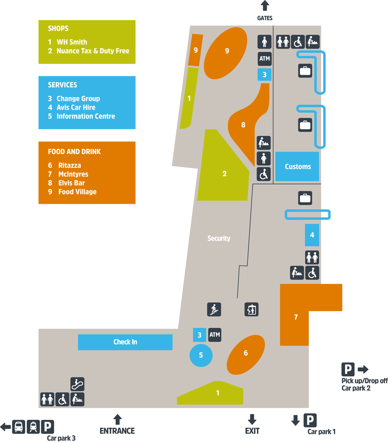 Airport Map - Car Park 2 Prestwick Airport (1322x1510), Png Download