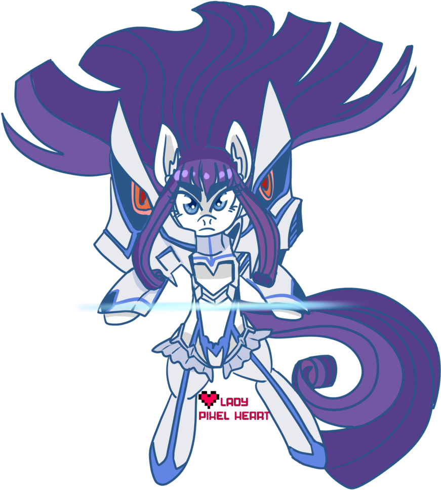 Comments - Kill La Kill Pony (965x1024), Png Download