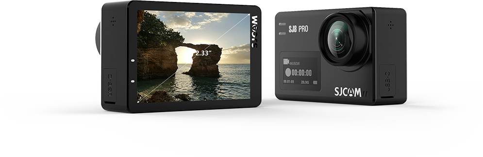 Sj8 - Sjcam 8 Pro (995x325), Png Download