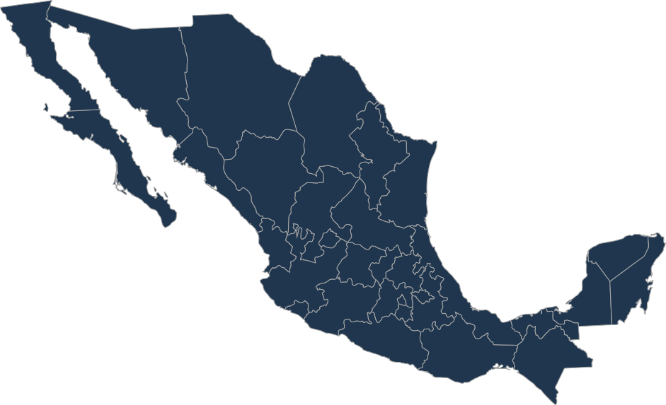 Club Deportivo Cruz Azul Ubicacion - Location Of Sierra Madre Occidental (941x573), Png Download