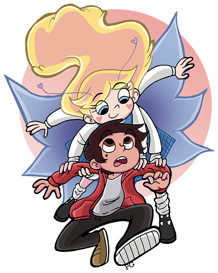 Волшебная Принцесса Из Другого Измерения Арт, Star - Принцесса Стар (764x1008), Png Download