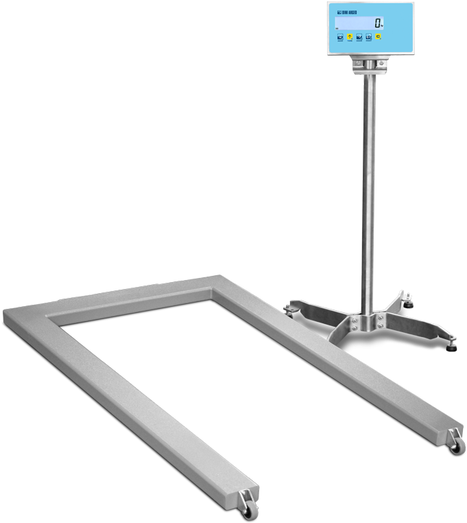 Epwli “logistic” Stainless Steel Pallet-weighing Scales - Waage 2000kg (800x800), Png Download