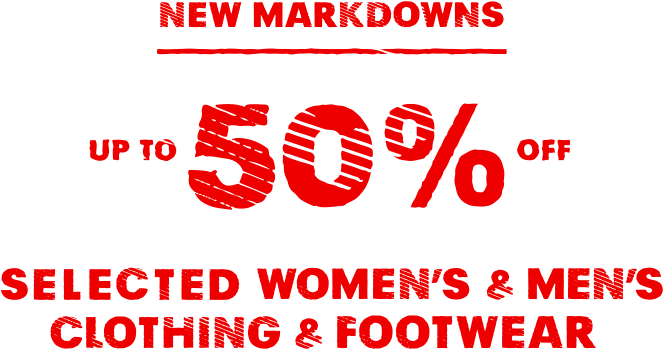 New Markdowns Up To 50% Off Selected Women's & Men's - Nyc (740x440), Png Download