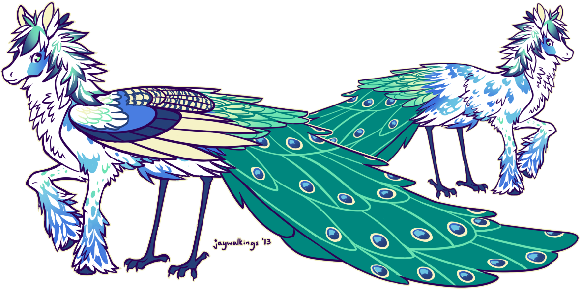Peacock Horse (1182x591), Png Download