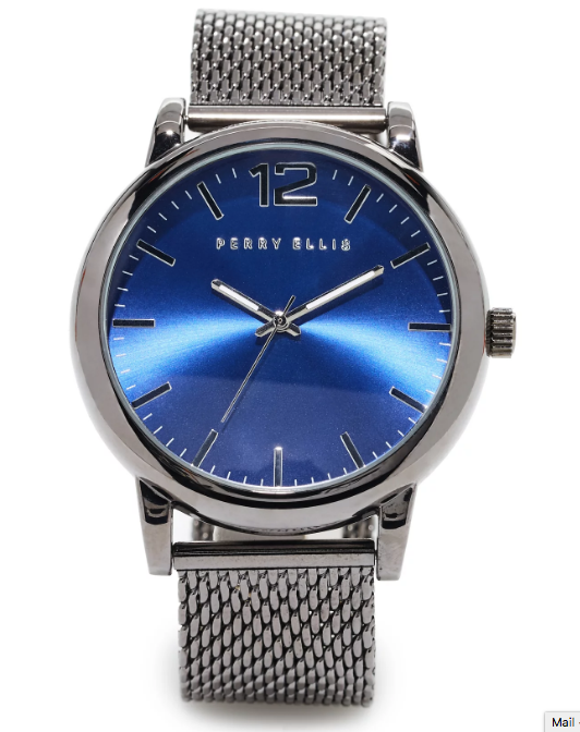 Perry Ellis - Analog Watch (1007x671), Png Download