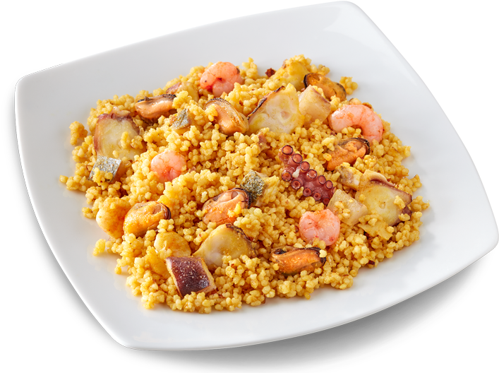 Trapani- Style Cous Cous - Wow Bao Orange Chicken Bowl (750x550), Png Download