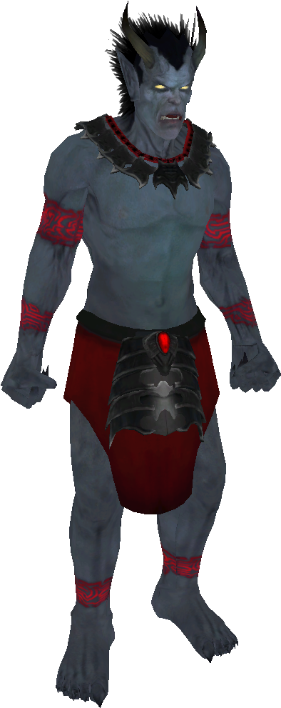 Oblivion Dremora (460x1008), Png Download