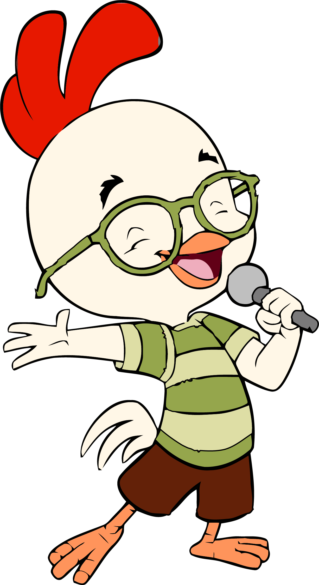 Chicken Little Song Clipart Png - Chicken Little Clip Art (1226x2243), Png Download