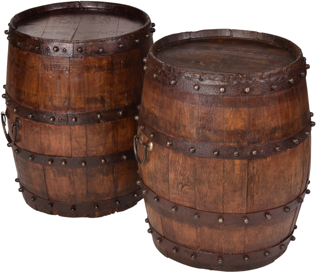 Orig Wine Barrel - Wood (724x1028), Png Download