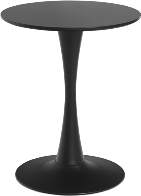Table Magnolia - Black - Mesa Redonda Comedor 110 (800x800), Png Download