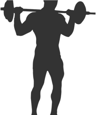 Bodybuilding Clipart Silhouette - Bodybuilding (640x480), Png Download