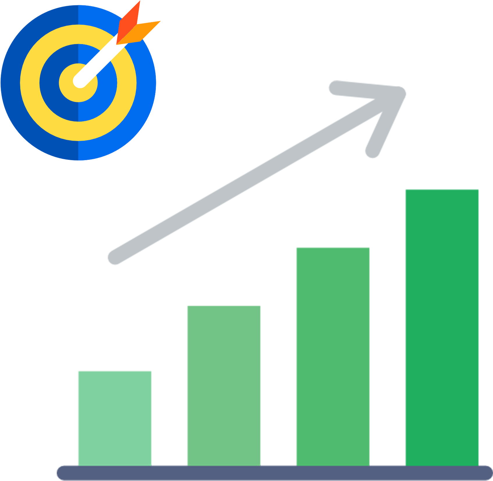 Incremento De Ventas Png (2000x2000), Png Download