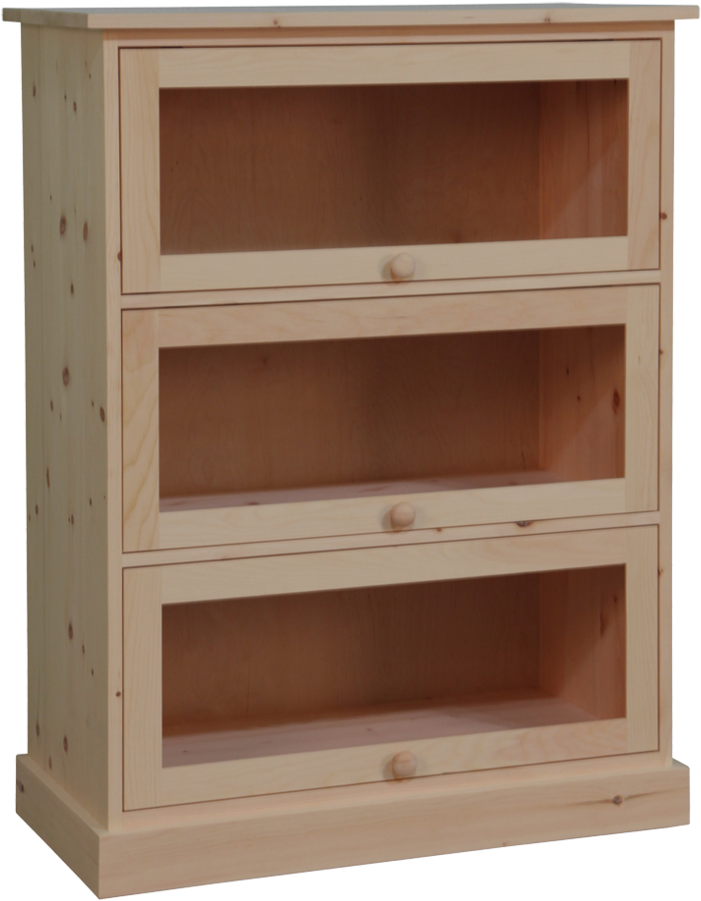 Cottage Barrister Bookcase - Shelf (884x1024), Png Download