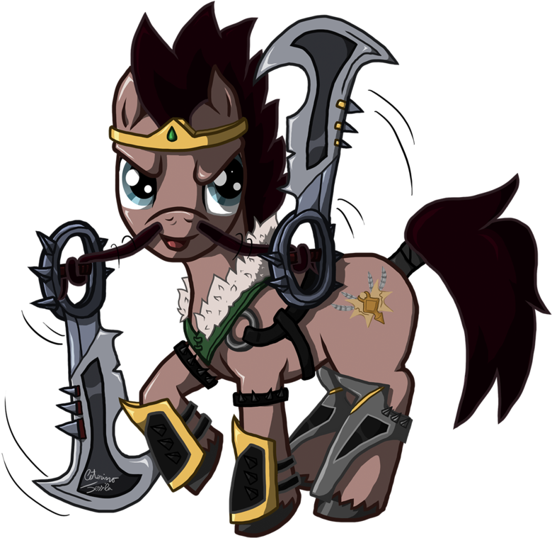 Draven The Glorious Executioner Stallion By Ladybelva - Cartoon (800x785), Png Download