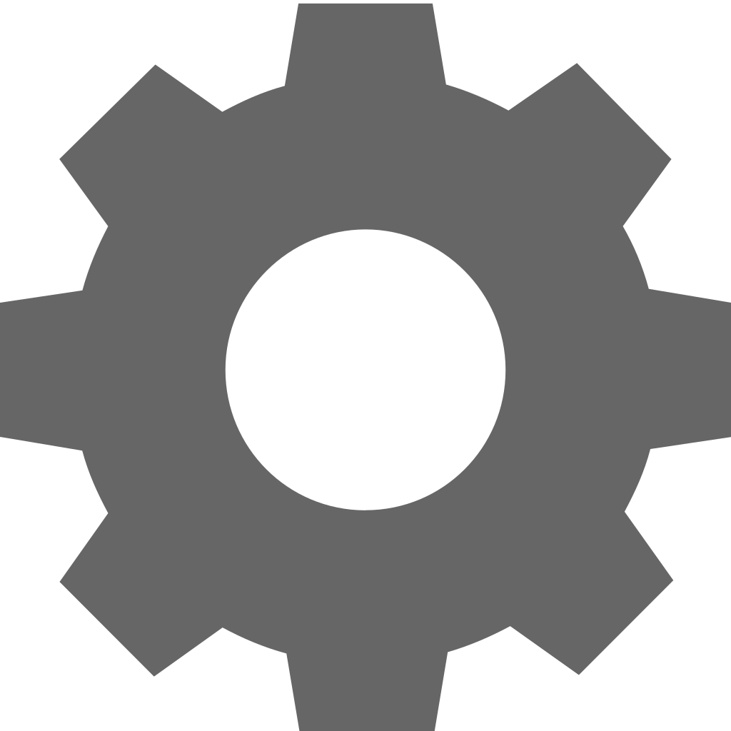 Wikipedia Interwiki Section Gear Icon - Gear Icon Android Png (1024x1024), Png Download
