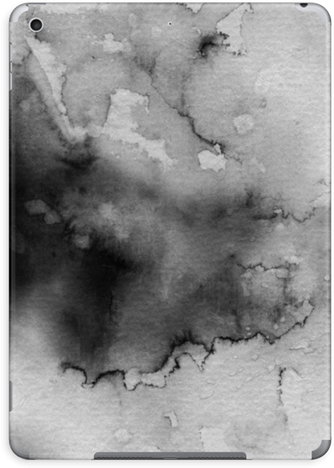 Acuarela Blanco Y Negro - Watercolor Painting (577x800), Png Download