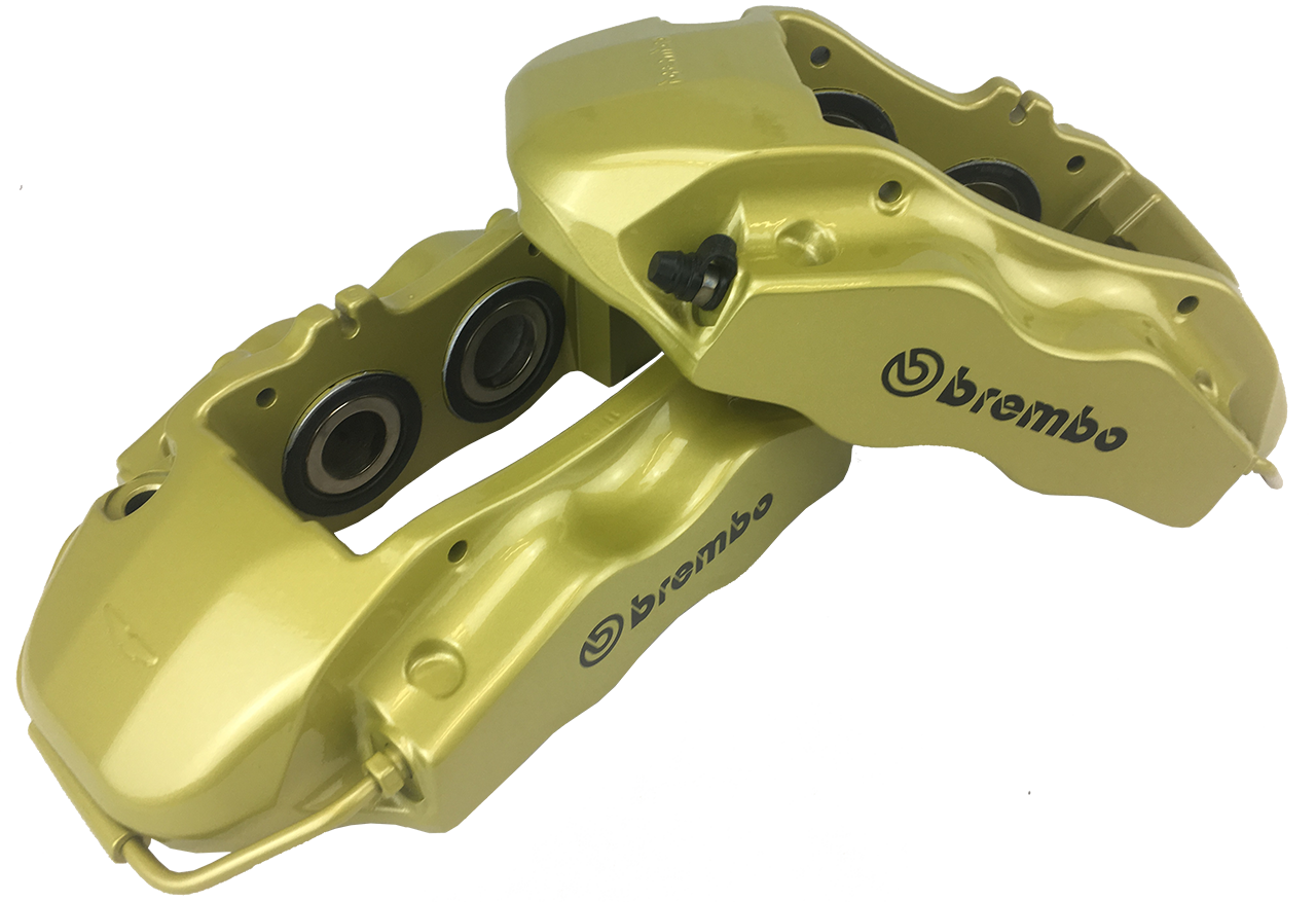 Vagbremtechnic Front Caliper Upgrade Kit With 4 Piston - Khaki (1280x877), Png Download