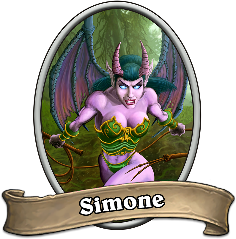 Hearthstone Project - Warlock - - Cartoon (800x809), Png Download