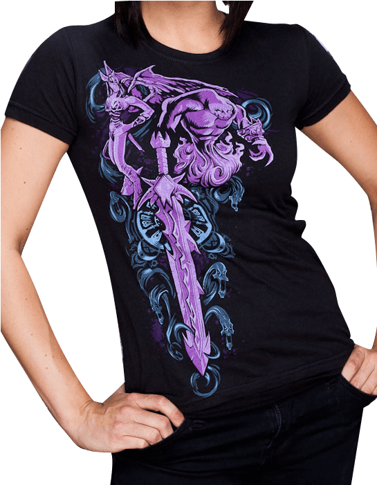 Warlock Legendary Class Wow Junior T Shirt - Wow Warlock Class T Shirt (700x700), Png Download