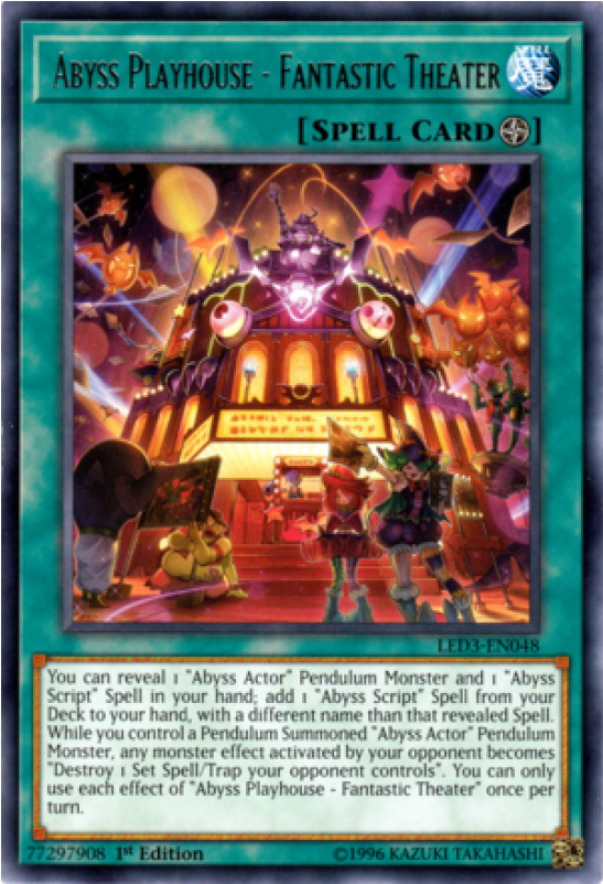 Out Of Stock Led3 En048 - Abyss Playhouse Fantastic Theater (800x800), Png Download