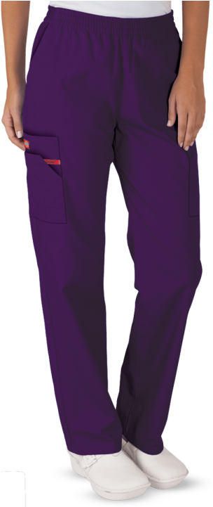 Categories - Purple Dickies Scrub Pants (600x720), Png Download