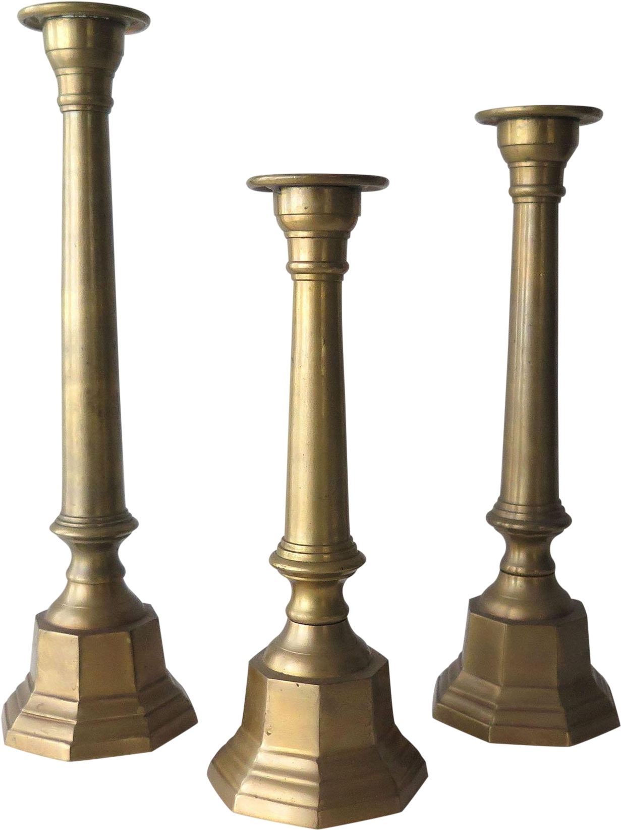 Full Size Of Candle Holder Set Of 3 Clear Glass Pillar - Column (1367x1824), Png Download