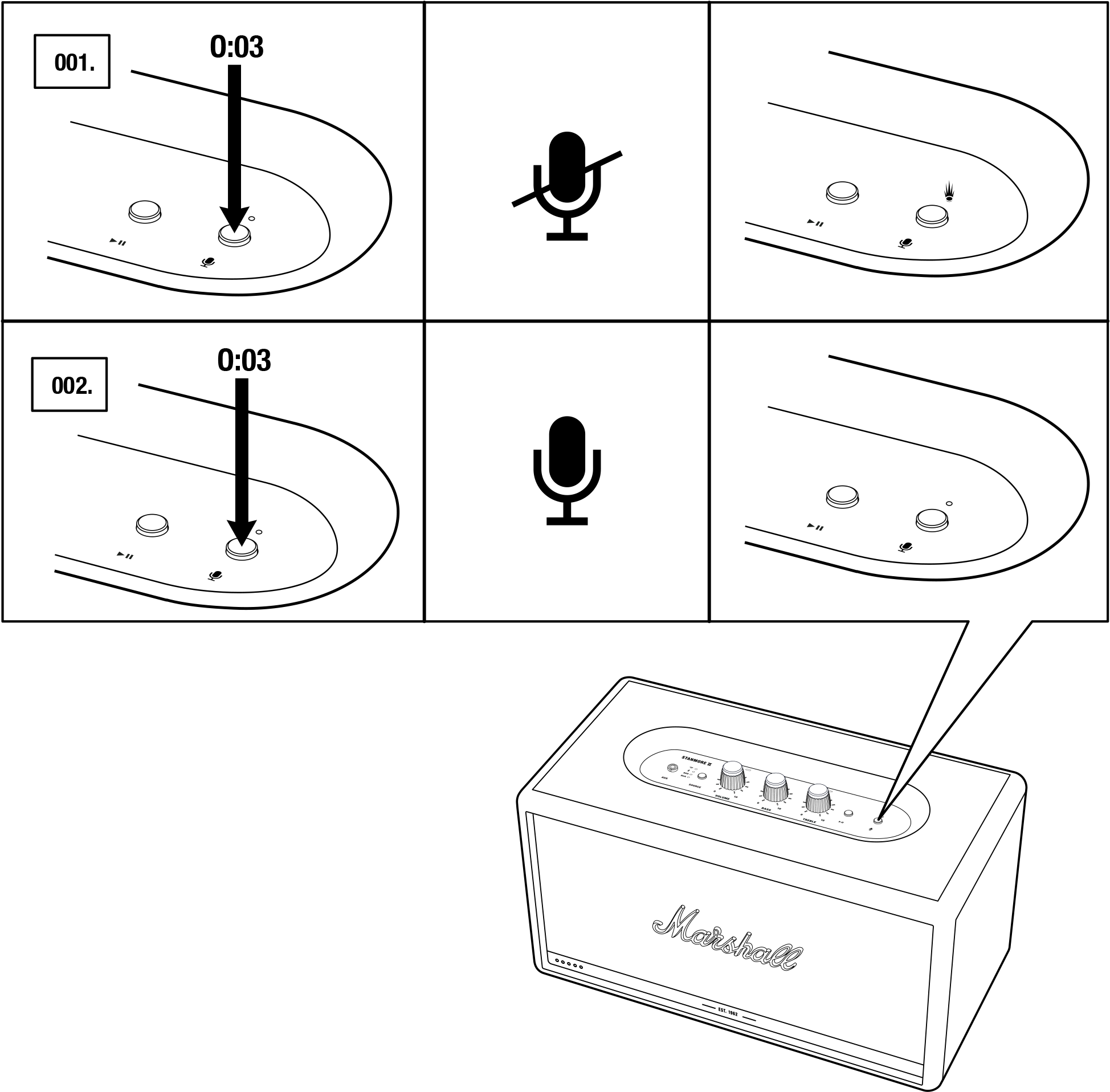 Stanmore Ii Voice Full User Manual-17 - Illustration (1997x1951), Png Download