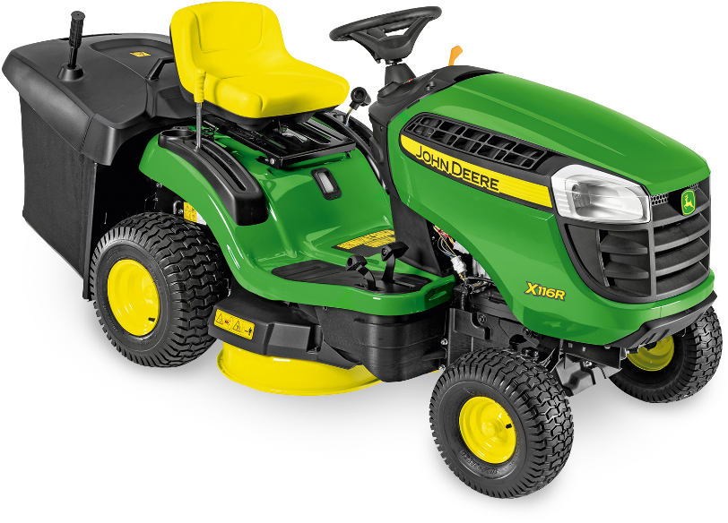 X116rride-on Mower - John Deere X350r Mulching Kit (1366x768), Png Download