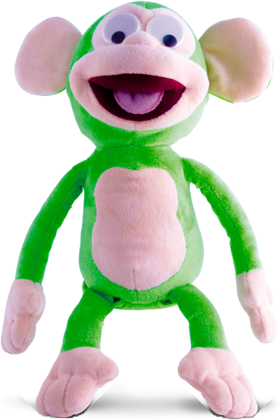 Funny Friends Monkey - Naurava Apina Lelu (600x600), Png Download