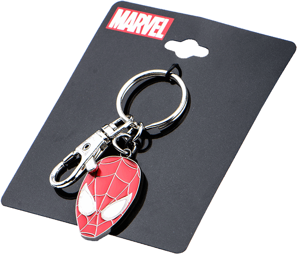 Spider-man Clip Keyring - Keychain (600x600), Png Download