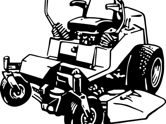 John Deere Clipart Zero Turn - Clip Art Lawn Care (640x480), Png Download
