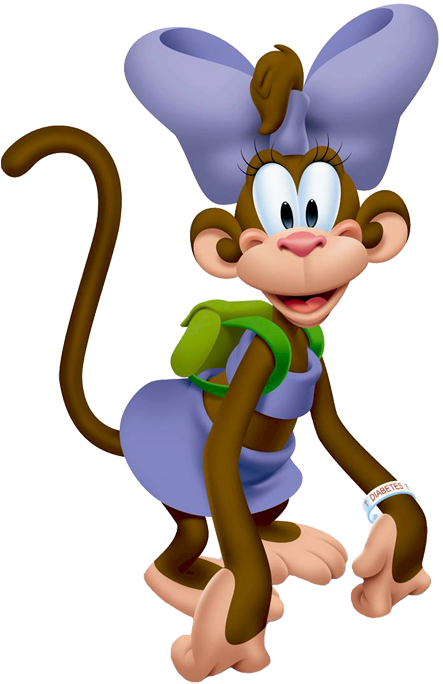 Mice Clipart Monkey - Mickey Mouse Clubhouse Coco Monkey (450x701), Png Download
