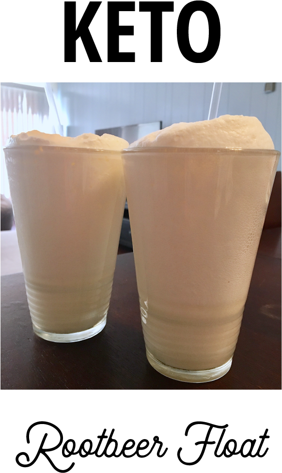 Easy Refreshing Keto Rootbeer Float For Summer - Batida (582x1085), Png Download