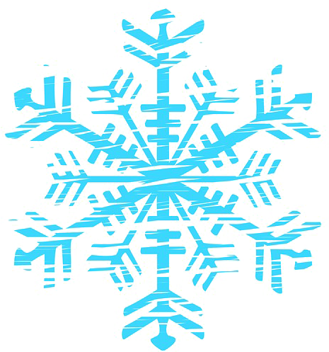 Blue Snowflakes Png Photo - Wallpaper (640x640), Png Download