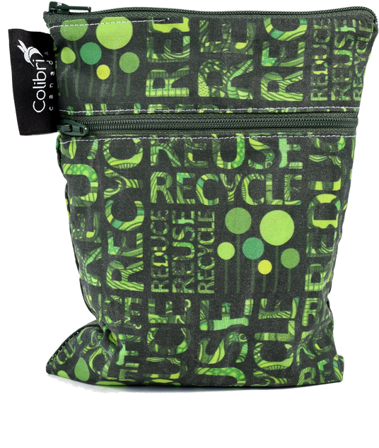 Limited Edition Reuse & Recycle Dual Pocket Purse Sized - Tote Bag (705x705), Png Download