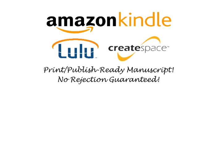I Will Edit Your Ebook For Kindle, Lulu Or Createspace - Createspace (680x510), Png Download