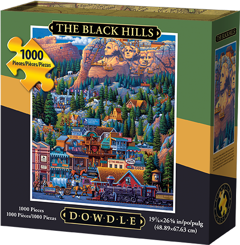 Black Hills Puzzle (555x576), Png Download