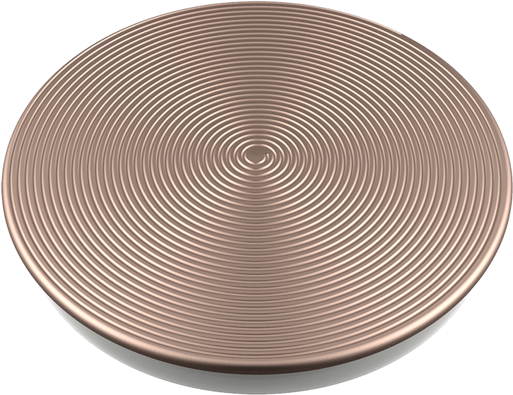 Twist Rose Gold Aluminum - Circle (989x1000), Png Download