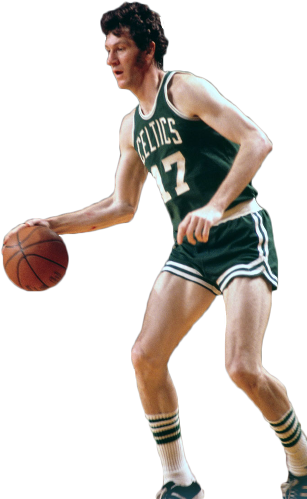 John Havlicek Photo John-havlicek Copy Zpsfape47hy - Dribble Basketball (640x1024), Png Download