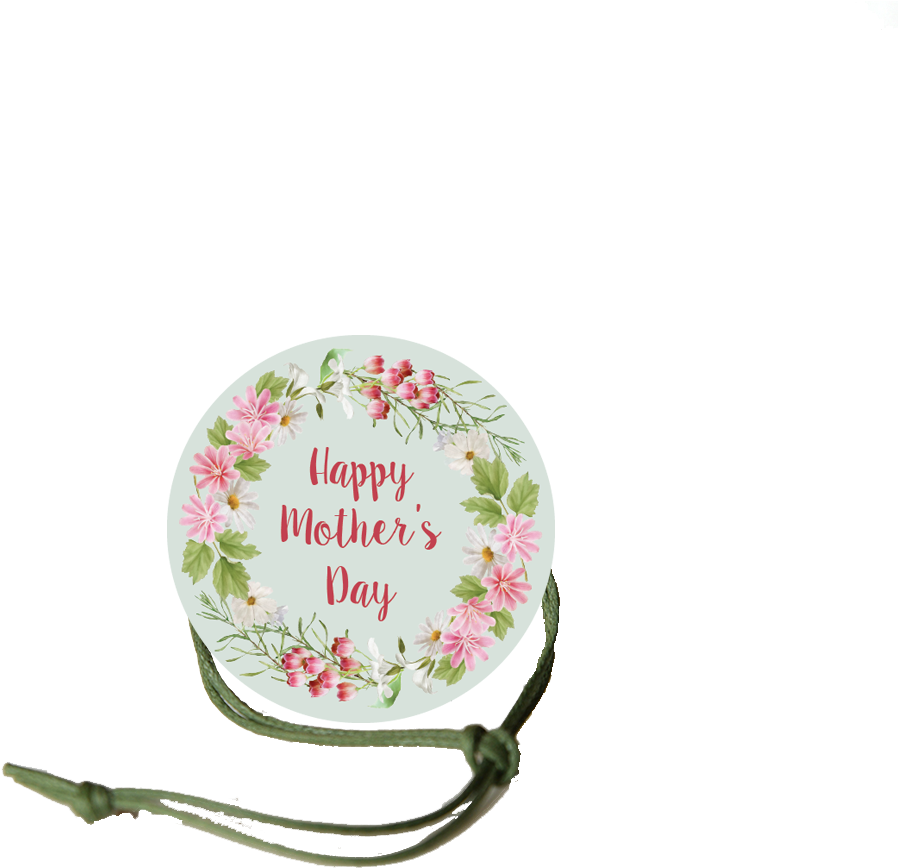 Mother's Day Napkin Knot - Rose (1080x1080), Png Download