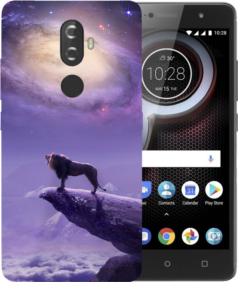 Roaring Lion Printed Case Cover For Lenovo K8 Plus - Lenovo K8 Plus Prize (1000x1000), Png Download