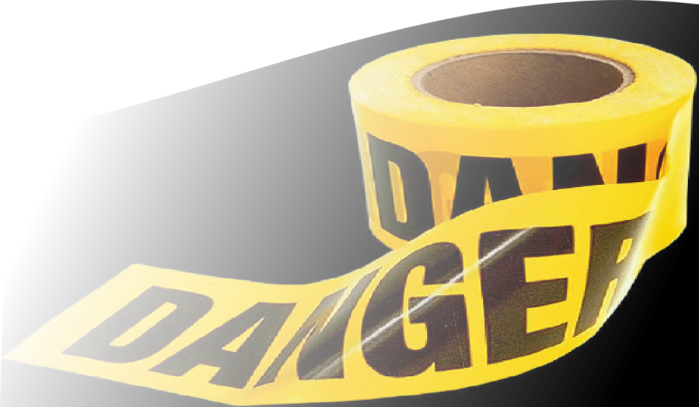 Barriers & Tapes - Label (1000x583), Png Download