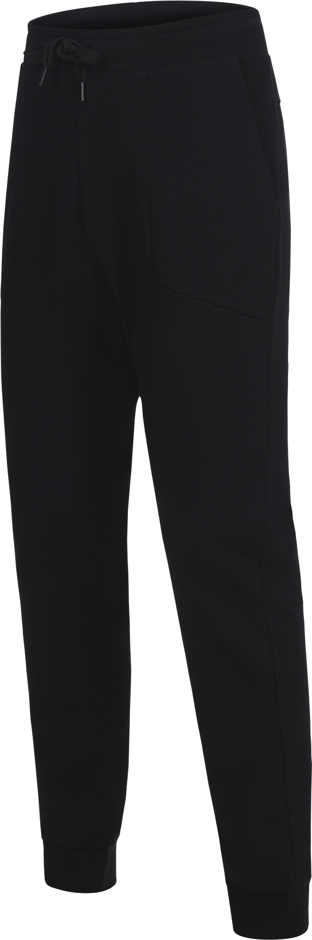 Men's Move Cotton Jersey Pants Black (1500x2000), Png Download