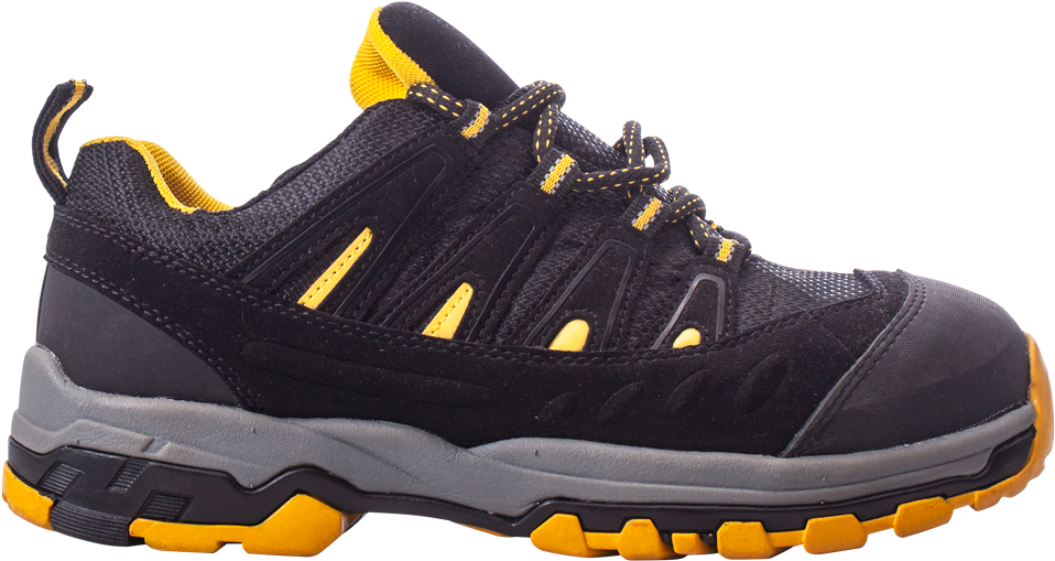 Bickz Trail Safety Shoe - Running Shoe (1000x1000), Png Download