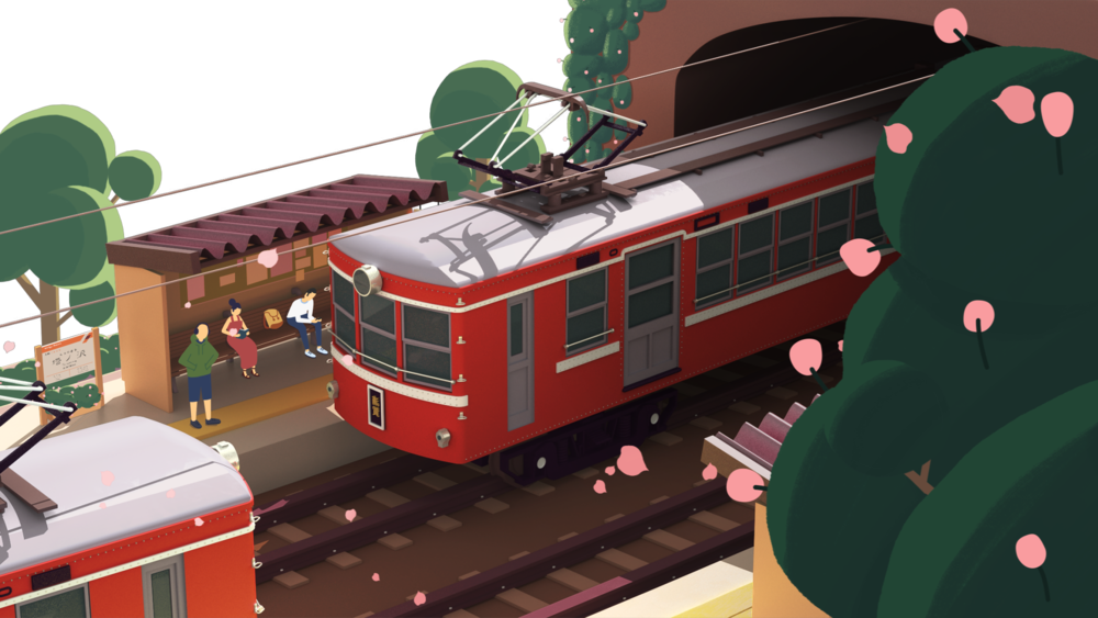 Front Tree - Electric Locomotive (1000x563), Png Download