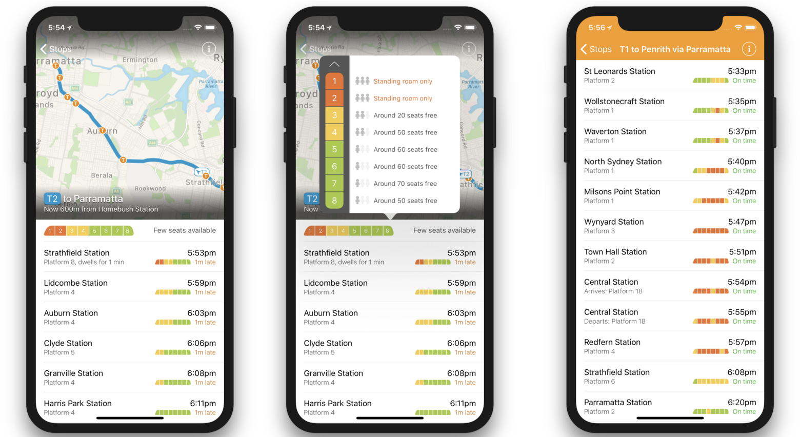 Travelling In The Rear Four Cars Of The T2 Train On - Iphone (1600x851), Png Download